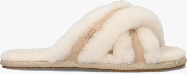 fashioniable Ugg W Scuffita Chaussons En Beige 1