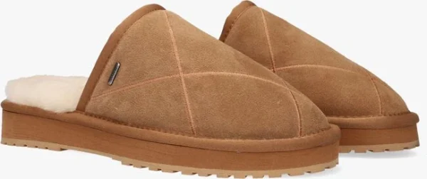 soldes magasin Shabbies 170020200 Chaussons En Cognac 3