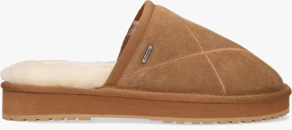 soldes magasin Shabbies 170020200 Chaussons En Cognac 1