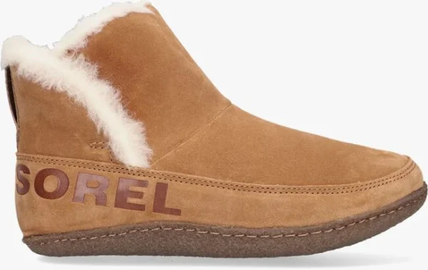 Sorel Nakiska Bootie Chaussons En Cognac haute qualité 1