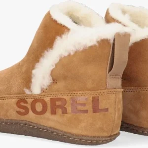 Sorel Nakiska Bootie Chaussons En Cognac haute qualité 11