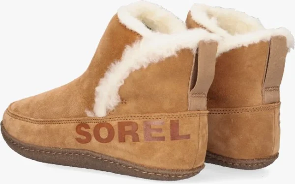 Sorel Nakiska Bootie Chaussons En Cognac haute qualité 4