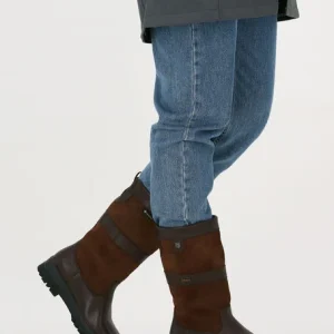 Dubarry Donegal Dames Bottes Hautes En Marron mode pas cher 18