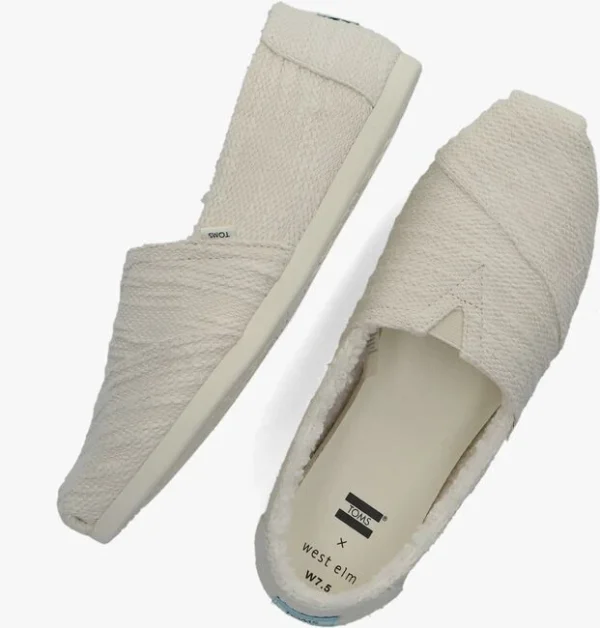 soldes en ligne Toms Alpargata X West Elm Espadrilles En Blanc 6