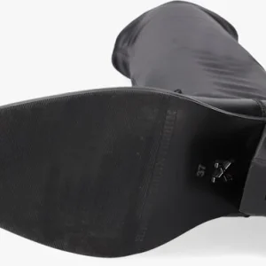 boutique pas cher Bronx New Kole 14257 Bottes Hautes En Noir 13
