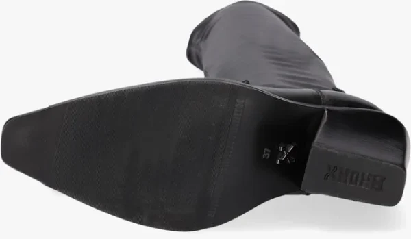 boutique pas cher Bronx New Kole 14257 Bottes Hautes En Noir 5