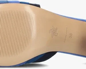 Fabienne Chapot Ted Mules Swirl En Bleu Large choix en ligne 14