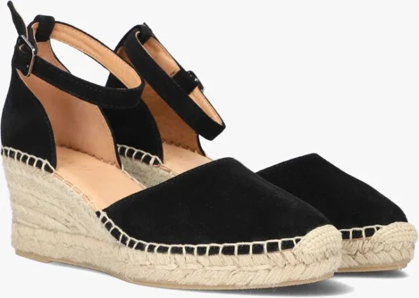 Distributeur Officiel Via Vai Flora Braid Espadrilles En Noir 3