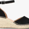 Distributeur Officiel Via Vai Flora Braid Espadrilles En Noir 22