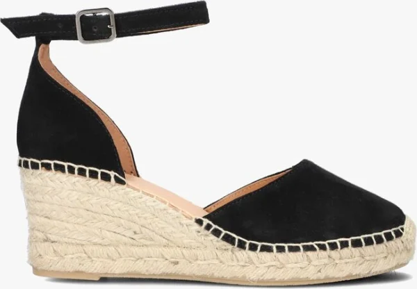 Distributeur Officiel Via Vai Flora Braid Espadrilles En Noir 1