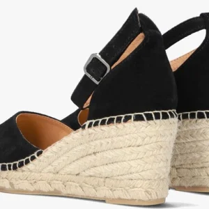 Distributeur Officiel Via Vai Flora Braid Espadrilles En Noir 12