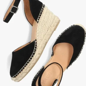 Distributeur Officiel Via Vai Flora Braid Espadrilles En Noir 16