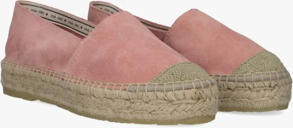 Satisfait ou Remboursé Via Vai Muza Wire Espadrilles En Rose 3