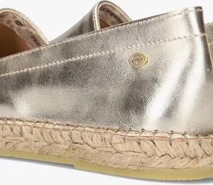 Fred De La Bretonière Fred De La Bretoniere 152010202 Espadrilles En Or soldes luxe 12