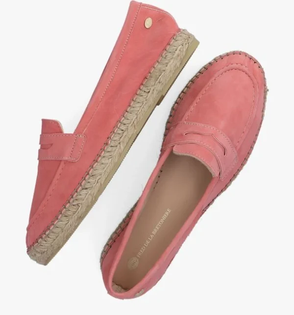 Fred De La Bretonière Fred De La Bretoniere 152010216 Espadrilles En Rose boutique en ligne france 6