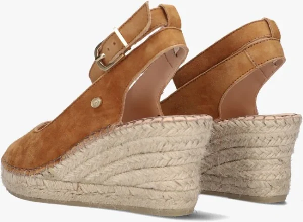 dernière tendance Fred De La Bretonière Fred De La Bretoniere 153010245 Espadrilles En Cognac 4