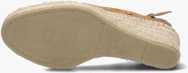 dernière tendance Fred De La Bretonière Fred De La Bretoniere 153010245 Espadrilles En Cognac 5