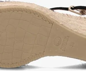 Fred De La Bretonière Fred De La Bretoniere 153010255 Espadrilles En Noir magasin solde 14