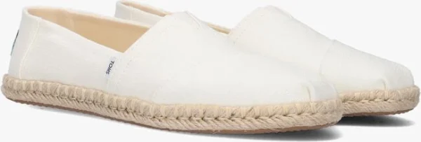 Toms Alpargata Rope Espadrilles En Blanc magasin pas cher 3