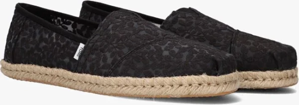 Toms Alpargata Rope Espadrilles En Noir Livraison internationale 3