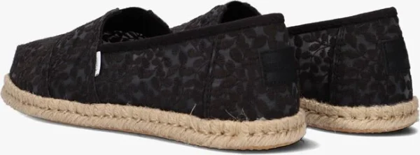 Toms Alpargata Rope Espadrilles En Noir Livraison internationale 4