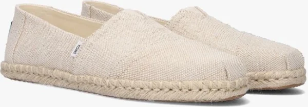 Toms Alpargata Rope Espadrilles En Beige haute qualité 3