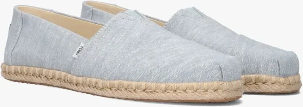 Toms Alpargata Rope Espadrilles En Bleu achat pas cher 3