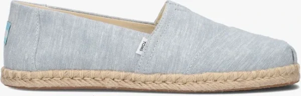 Toms Alpargata Rope Espadrilles En Bleu achat pas cher 1