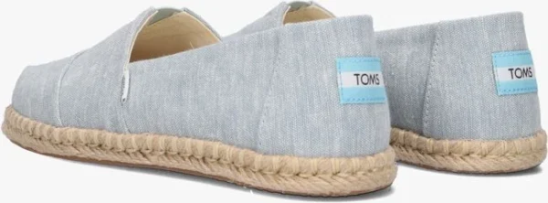 Toms Alpargata Rope Espadrilles En Bleu achat pas cher 4