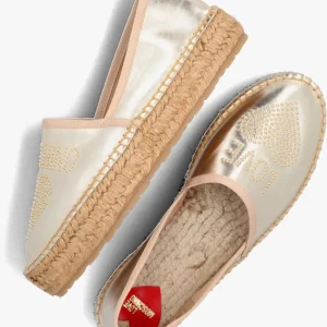 marque moins cher Love Moschino Ja100 Espadrilles En Or 15