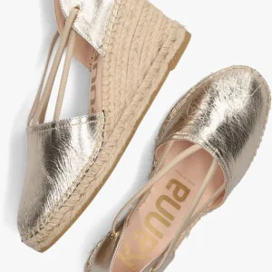 Kanna Kv7099 Espadrilles En Or REMISE allant jusqu. 16