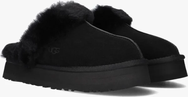 en ligne officielle Ugg W Disquette Chaussons En Noir 3