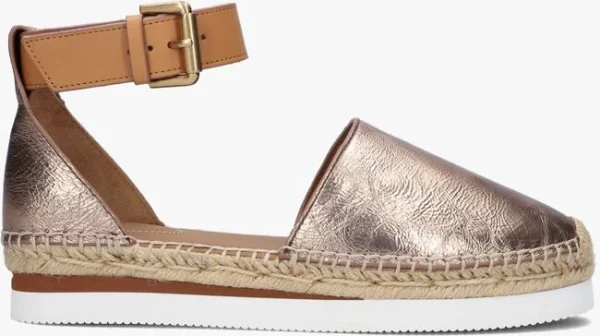 See By Chloé Glyn Espadrilles En Or Acheter Maintenant 1