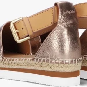 See By Chloé Glyn Espadrilles En Or Acheter Maintenant 12