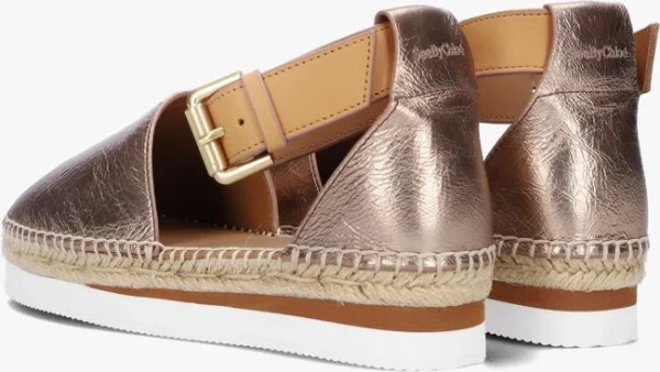 See By Chloé Glyn Espadrilles En Or Acheter Maintenant 4