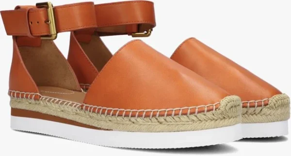 dernière tendance See By Chloé Glyn Espadrilles En Orange 3