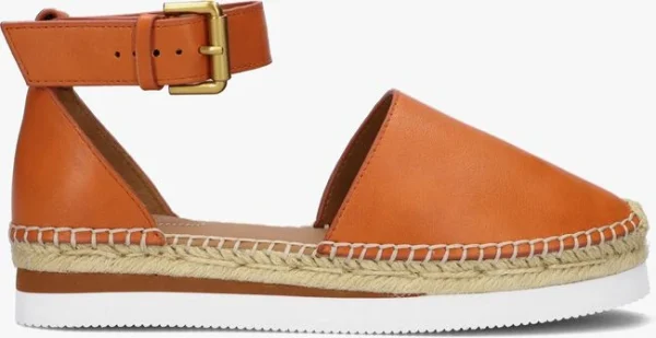 dernière tendance See By Chloé Glyn Espadrilles En Orange 1