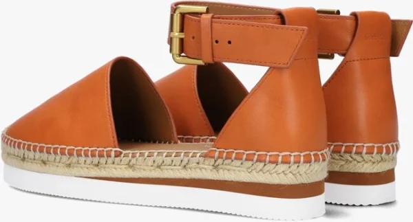 dernière tendance See By Chloé Glyn Espadrilles En Orange 4