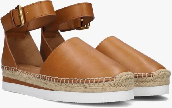 grande surprise See By Chloé Glyn Espadrilles En Cognac 3