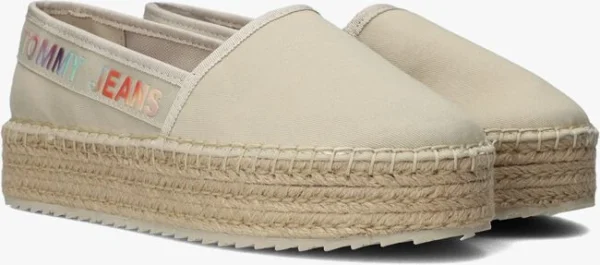 Tommy Jeans Tie Dye Branding Espadrilles En Beige boutique en ligne 3