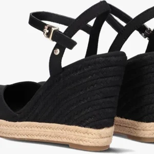 grande popularité Tommy Hilfiger Basic Closed Toe High Wedge Espadrilles En Noir 11