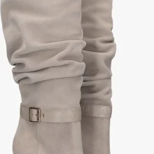 Nikkie Suede High Boots Bottes Hautes En Beige solde en ligne 10