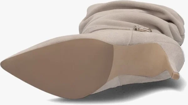 Nikkie Suede High Boots Bottes Hautes En Beige solde en ligne 5