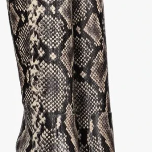 Nikkie Croco High Boots Bottes Hautes En Beige grande marque pas cher 10