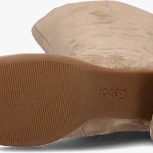 Gabor 987 Bottes Hautes En Beige SOLDES TOUT À 13