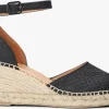 magasins pour Via Vai Flora Braid Espadrilles En Noir 19