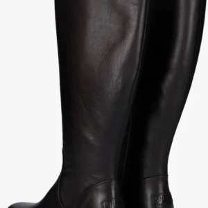 site soldes Shabbies 192020151 Bottes Hautes En Noir 12