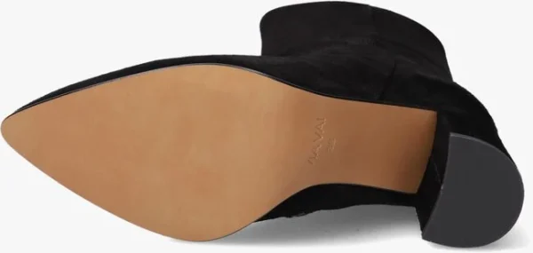 magasin paris Via Vai Maddy Enkel Bottes Hautes En Noir 5