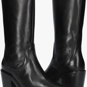 Via Vai Kailee Sutton Bottes Hautes En Noir marque moins cher 16