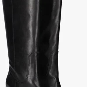 marque pas cher Via Vai Avery Bottes Hautes En Noir 9